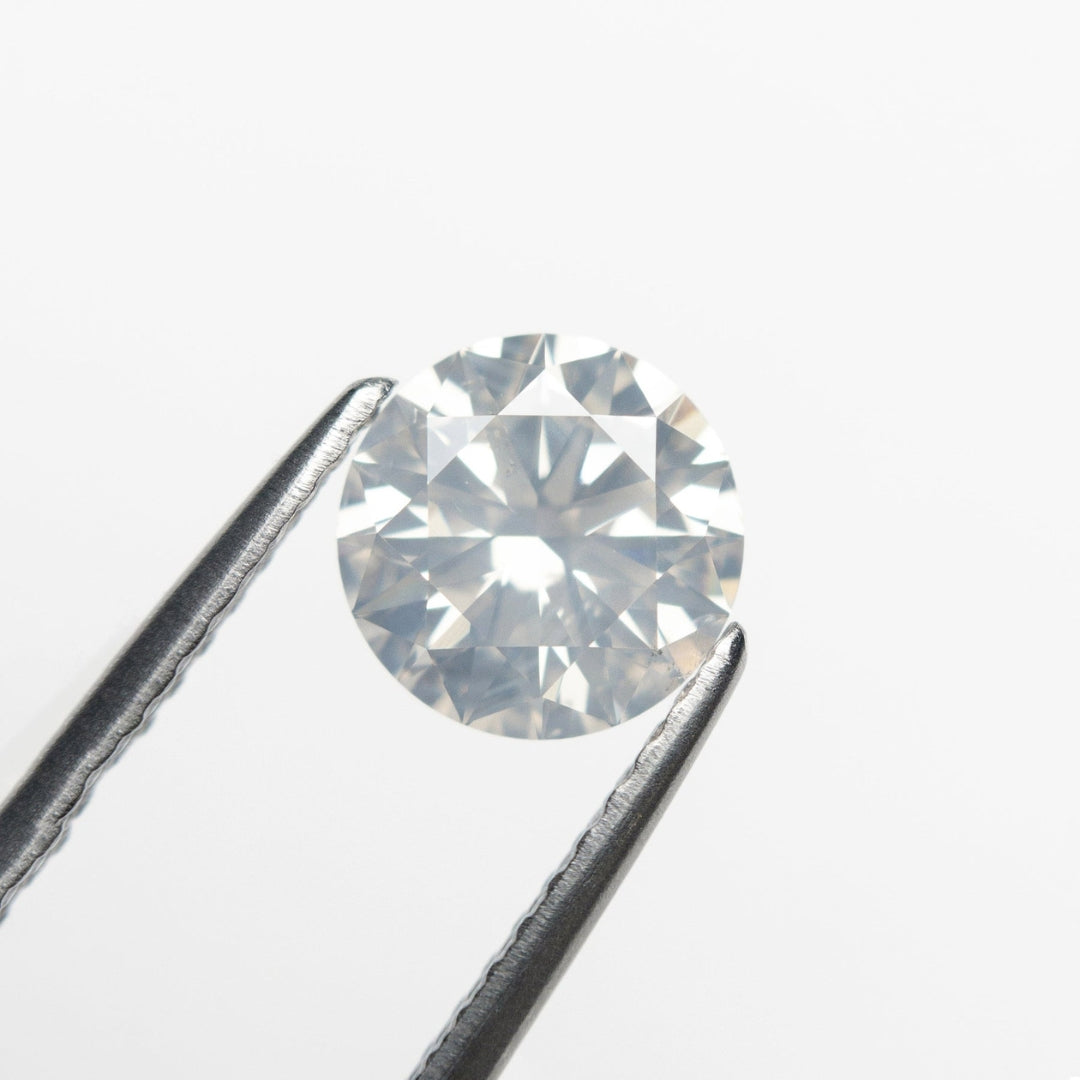 Moissanite 2.17 CT Round Loose Diamond